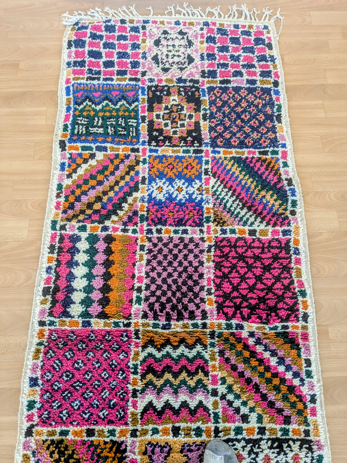 Tapis couloir berbère 85x255cm #98