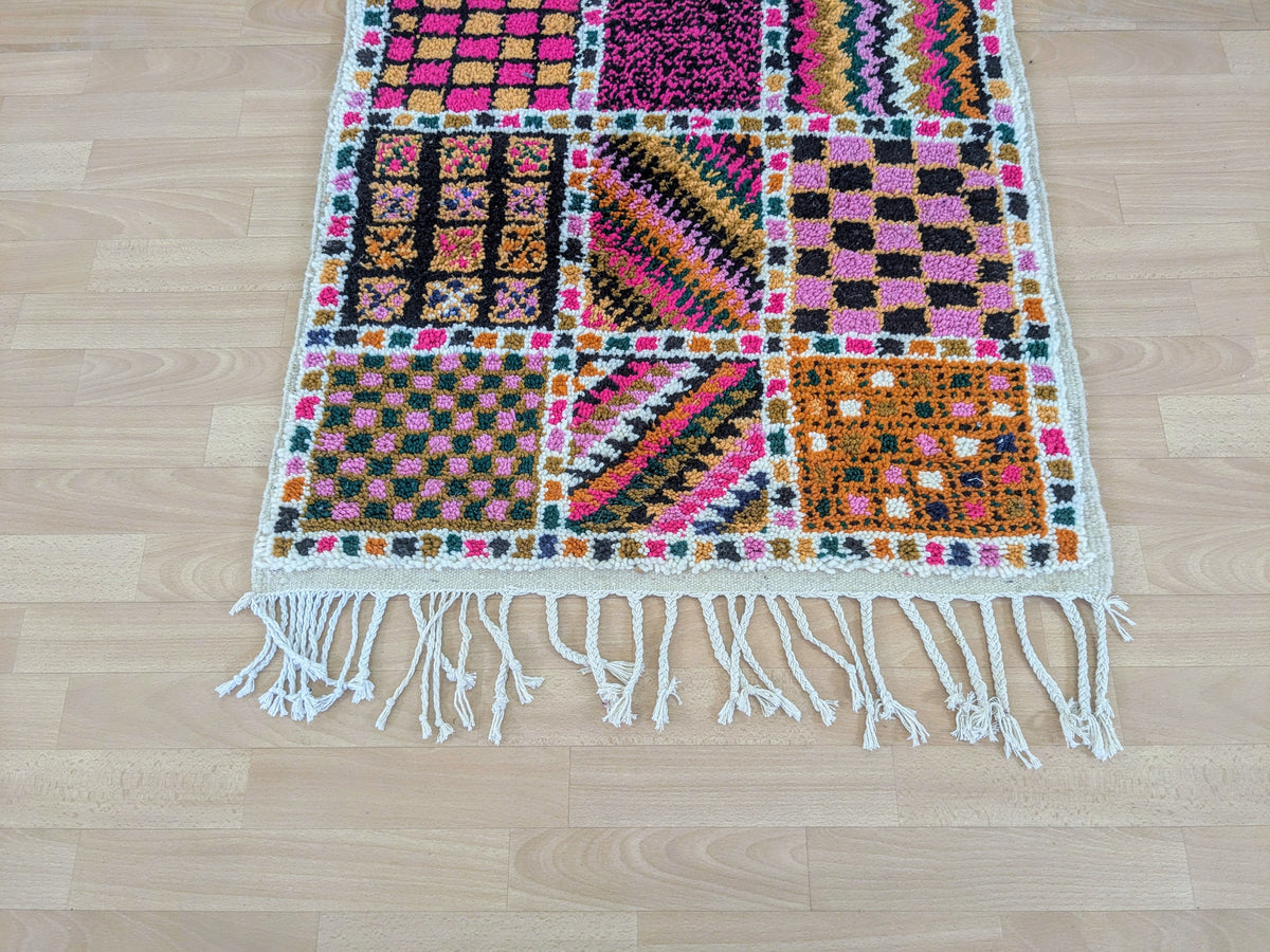Tapis couloir berbère 85x255cm #98