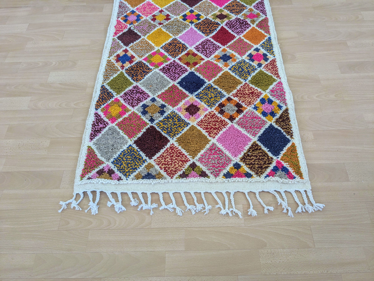 Tapis couloir berbère 80x260cm #100