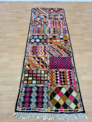Tapis couloir berbère 90x260cm #101