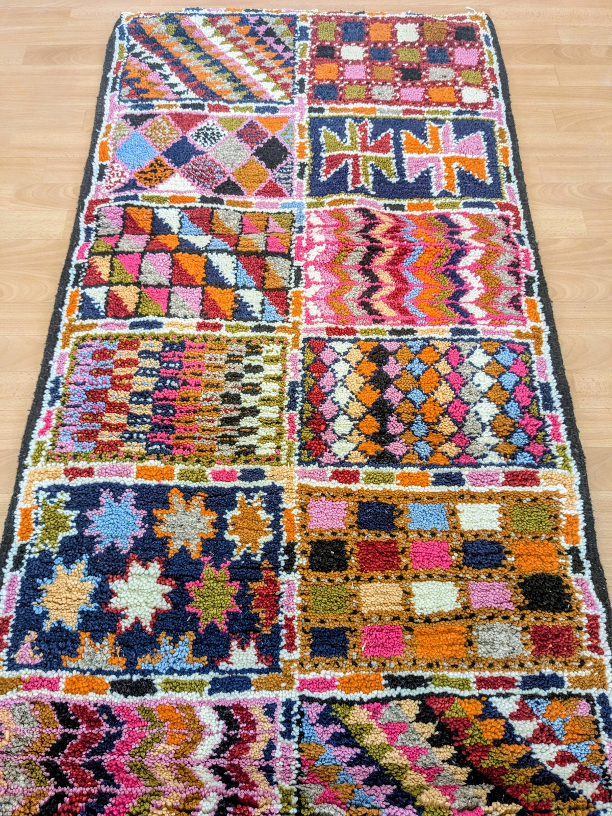 Tapis couloir berbère 90x260cm #101